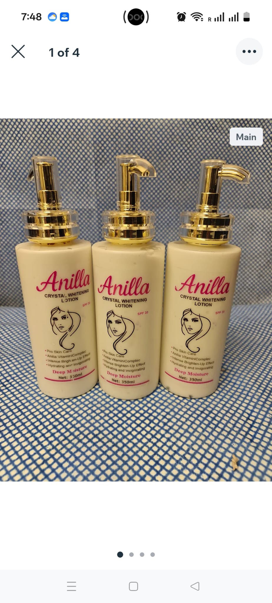 1Pc Anila White Body Lotion