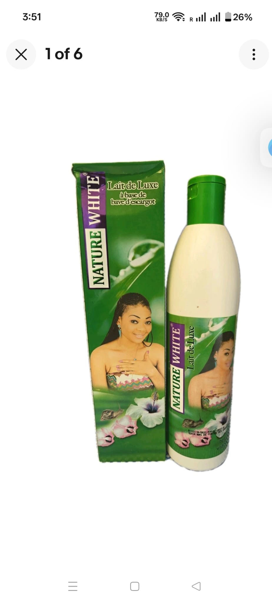 1Pc Nature White Body Lorion