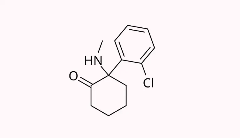 Ketamine molecule