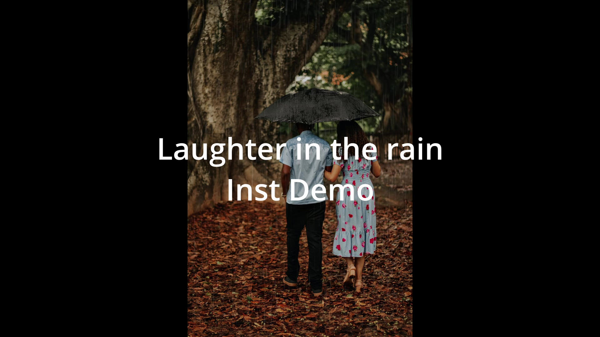 Laughter in the rain 用Inst音源