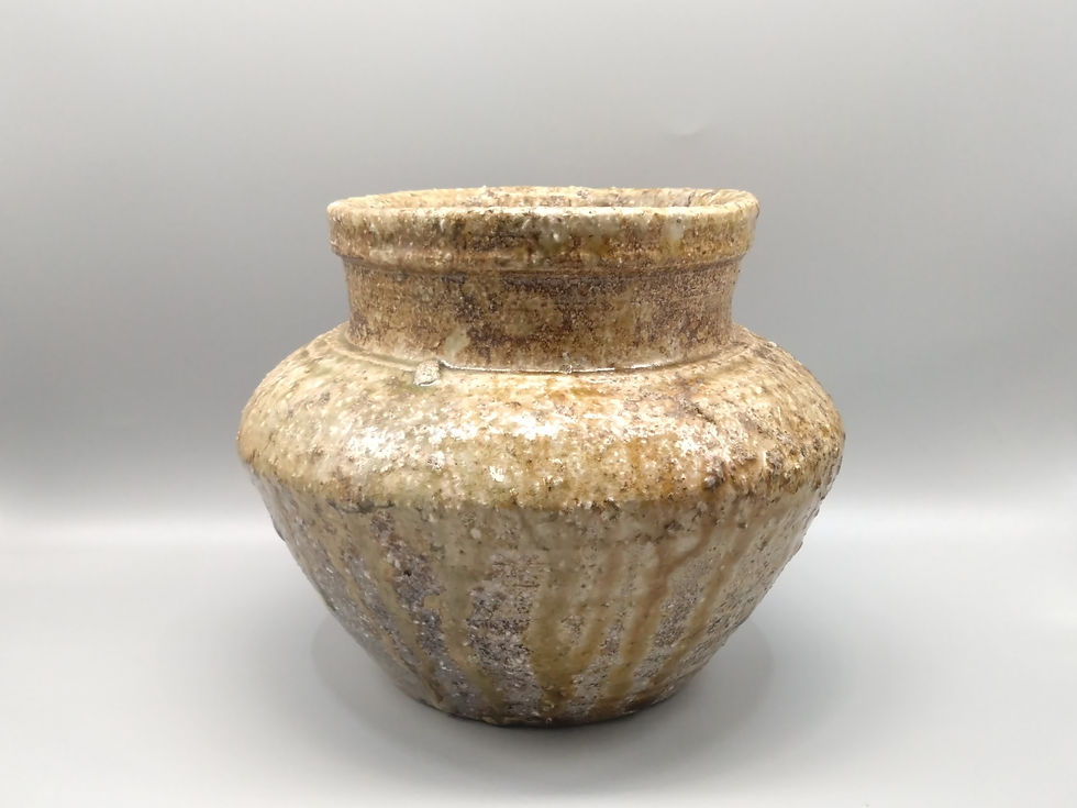 陶芸家 辻協 信楽 灰釉 鉢 深鉢 丼 食器 師 辻清明 辻 清明 作 信楽花入 | 株式会社 杉江美術店 Sugie Art