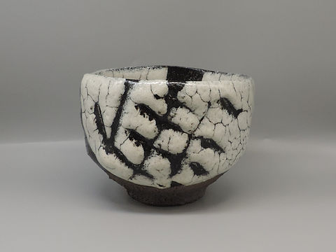 清水卯一 作 蓬莱掛分茶碗 | 株式会社 杉江美術店 Sugie Art