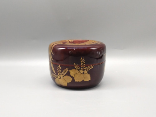 鳳斎 作 桐鳳凰蒔絵竹平棗 | 株式会社 杉江美術店 Sugie Art