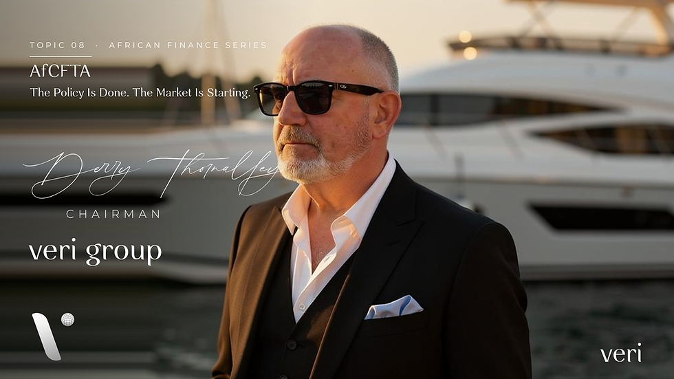 AfCFTAs Trading Phase Is The Allocator’s Story Not The Policy Story