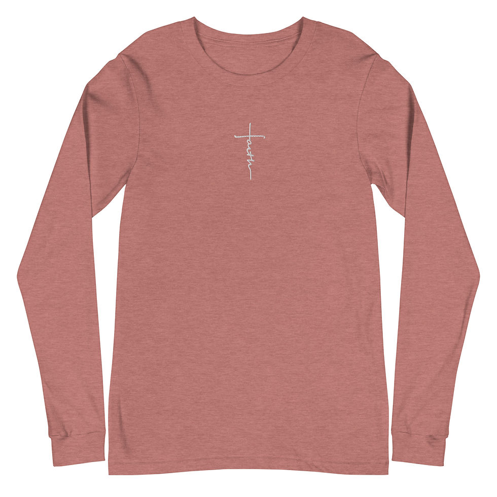Thumbnail: FAITH - Pray About Everything | Unisex Long Sleeve Tee