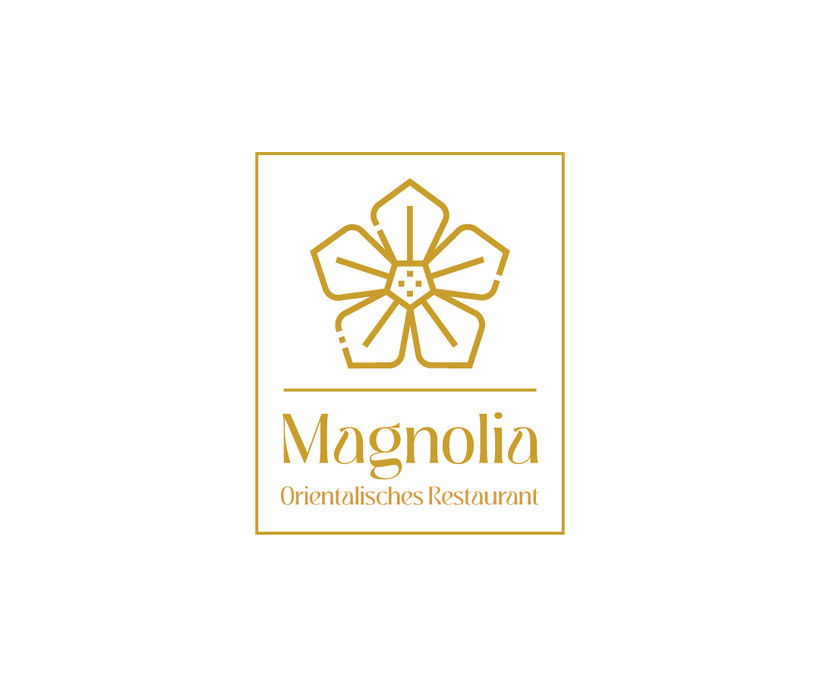 Kreatives Logo für Magnolia Restaurant Brinkum