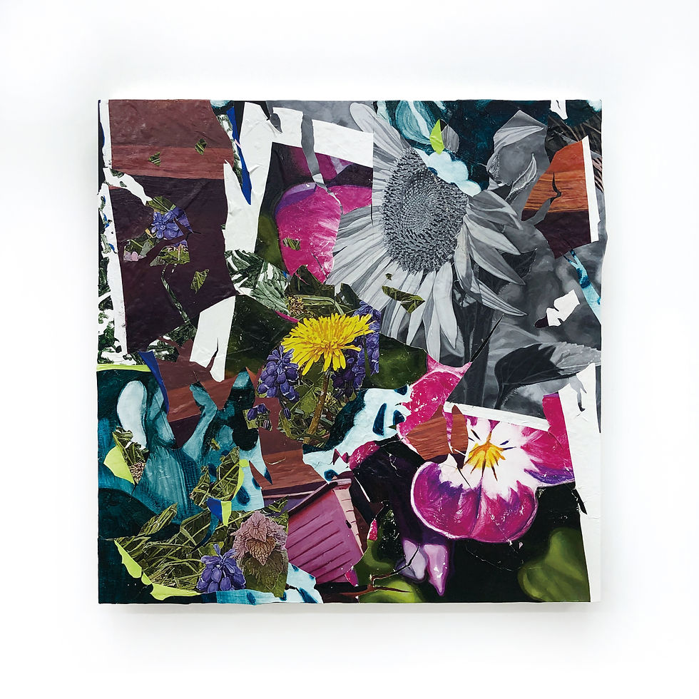 Scramble painting ‘flowers’