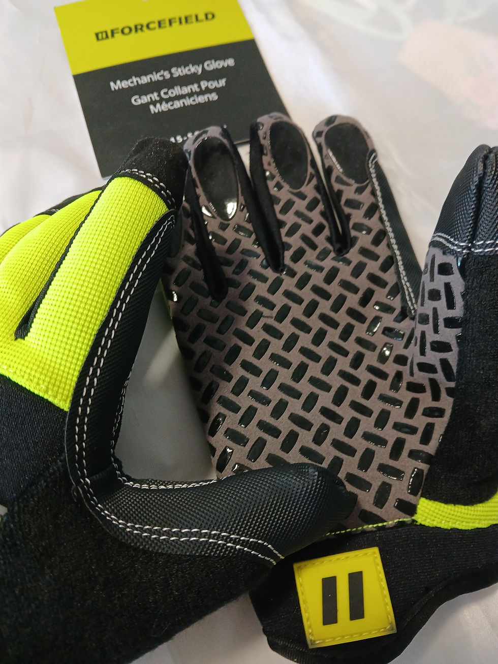 Thumbnail: 12 pair of Mechanics Sticky Grip Glove