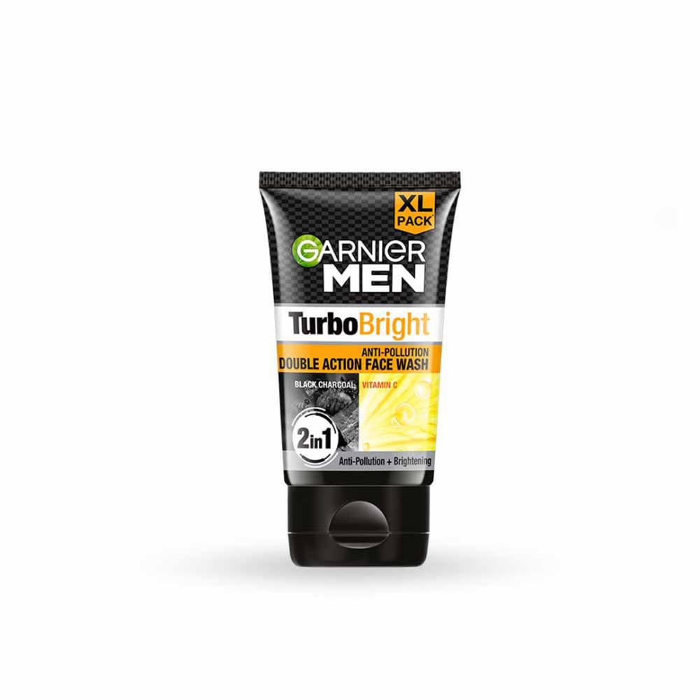 Garnier Men Turbo Bright Double Action Face Wash