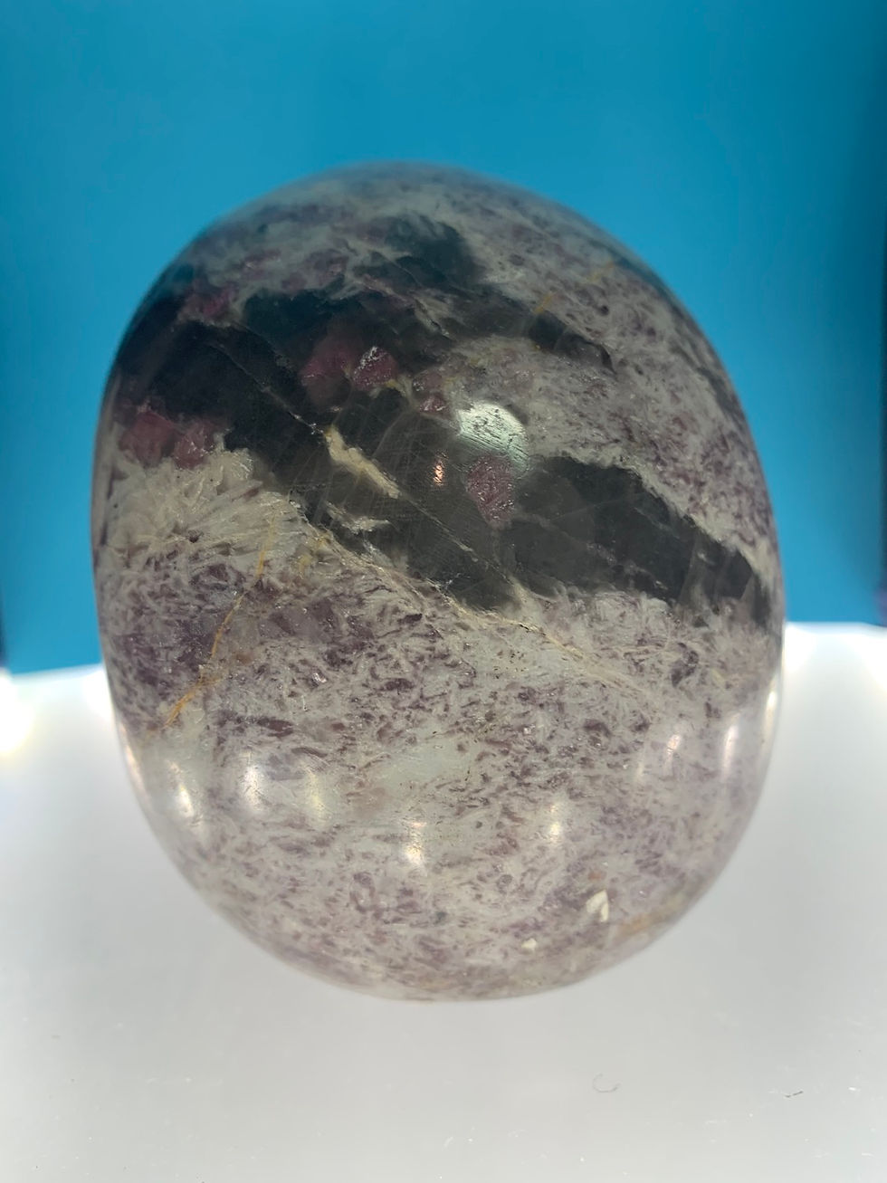 Thumbnail: Large pink tourmaline skull