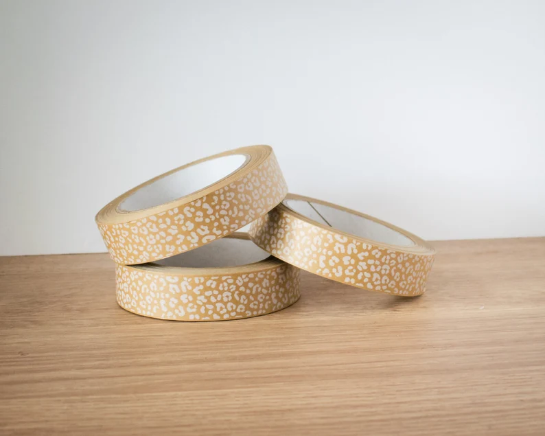 Leopard Printed Paper Tape