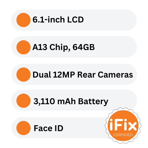 Thumbnail: iPhone 11 (T-mobile) Certified Refurbished 64GB