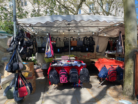 Marktschirm Marktstand AW-Schirm Spannschirm Stand Markt