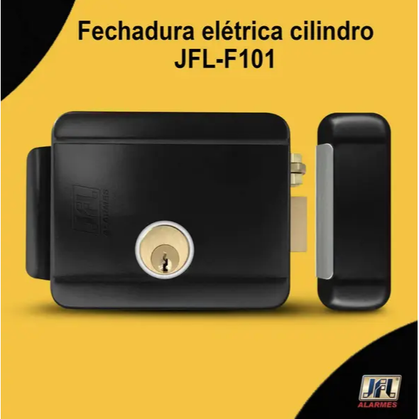 Miniatura: FECHADURA ELÉTRICA CILINDRO FIXO F101 - JFL 36699