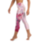 Art-design-legging-rose-yoga-pour-femme