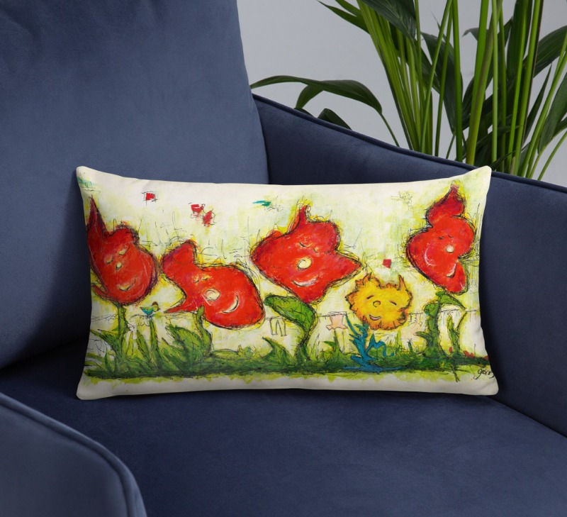 Miniature : Coussin Good morning 2