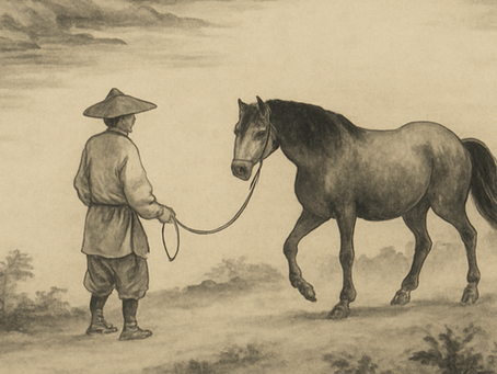 l’histoire du fermier et de son cheval
