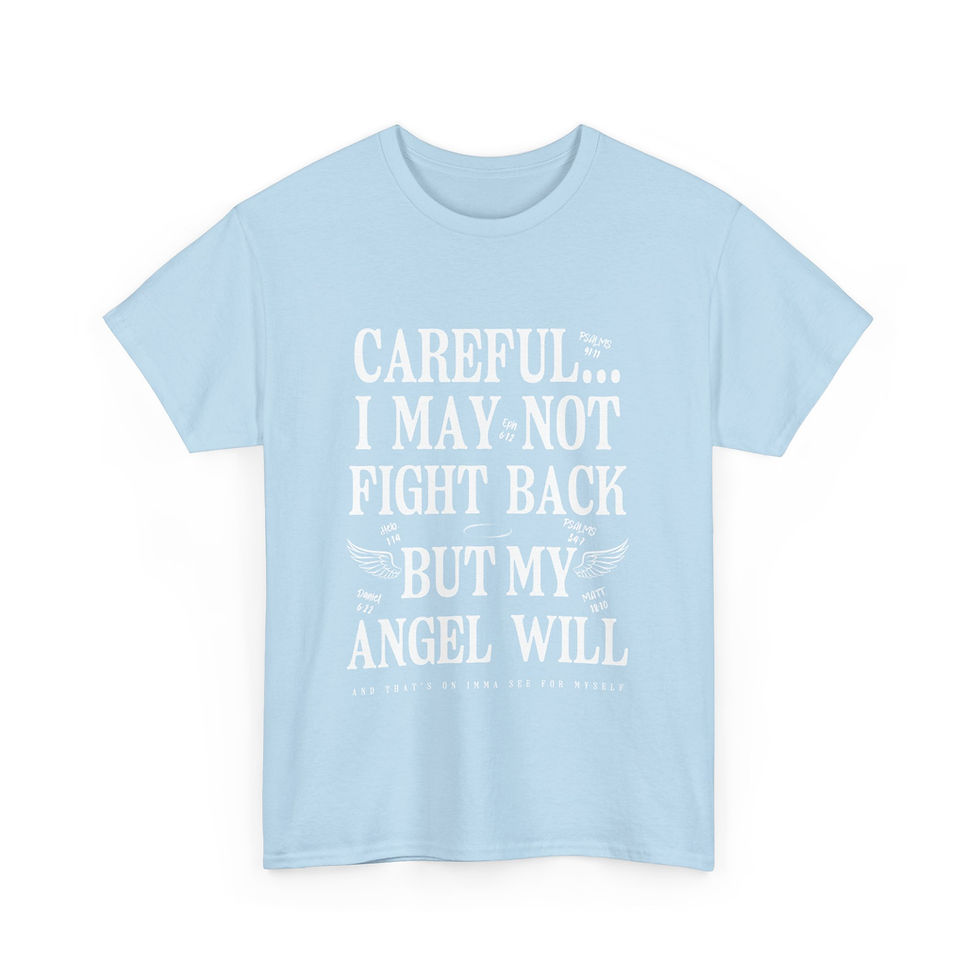 Thumbnail: My Angel Fights Back T-Shirt (LIMITED EDITION)