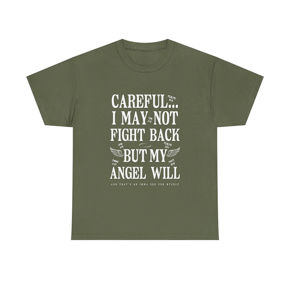 Thumbnail: My Angel Fights Back T-Shirt (LIMITED EDITION)