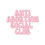 Thumbnail: Anti Abortion Social Club Bubble-free stickers (pink) 
