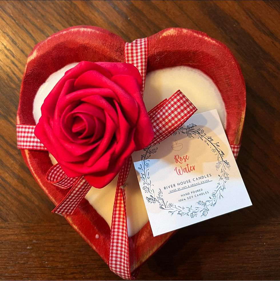 4oz Heart Dough Bowl