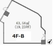 【平面図】仙台　貸事務所　賃貸オフィス　テナント (1)