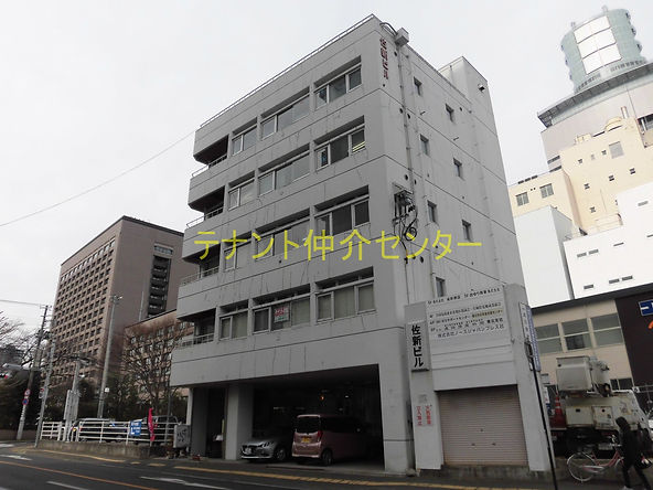 【外観】仙台 貸事務所 賃貸オフィス テナント 佐新ビル