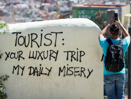 We need controlled tourism. Limitations of tourist numbers and fees charged for visits are a first s