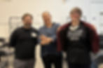 3 Chris, Christina and Valeria meet by surprise at the CCA Pioneering Biomaterials symposi