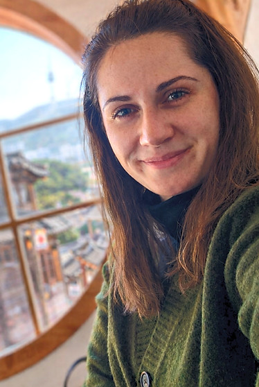 Rosita beim Koreanisch-Sprachtraining
Rosita beim Koreanisch-Sprachtraining