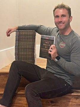 Benjamin Kamphuis with Books