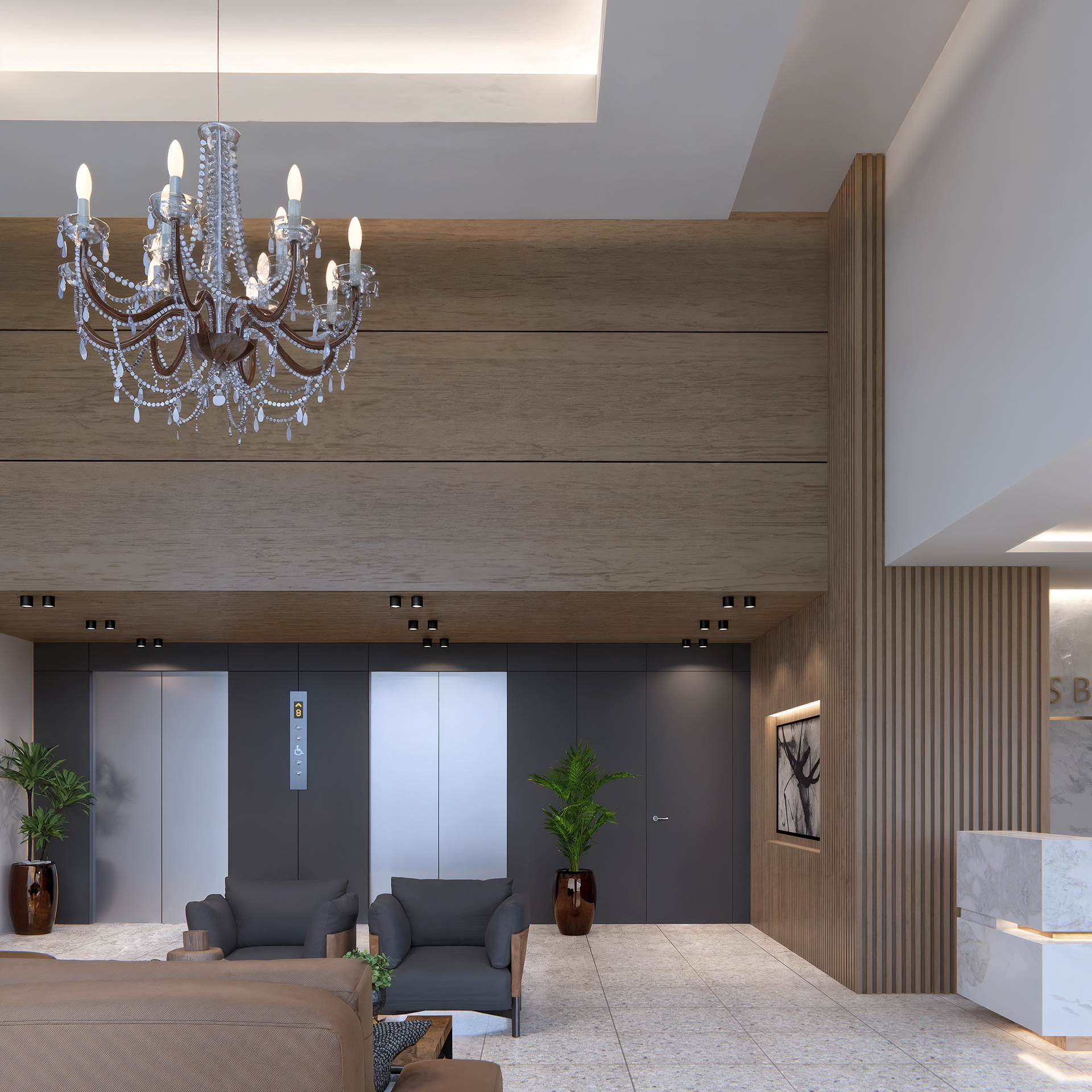 Lobby Renovation — view 2