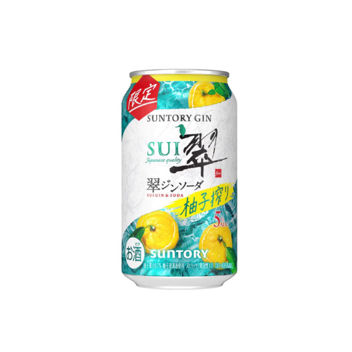 Suntory SUI Gin Yuzu Can 350ml (Japan) | MR GM CELLAR
