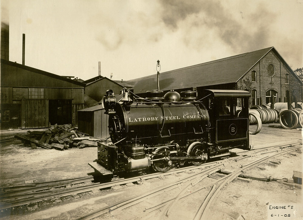 Latrobe's First Steel Mill 1888