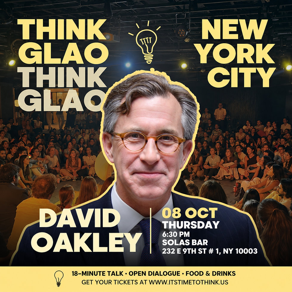 Thinkglao NYC · David R. Oakley