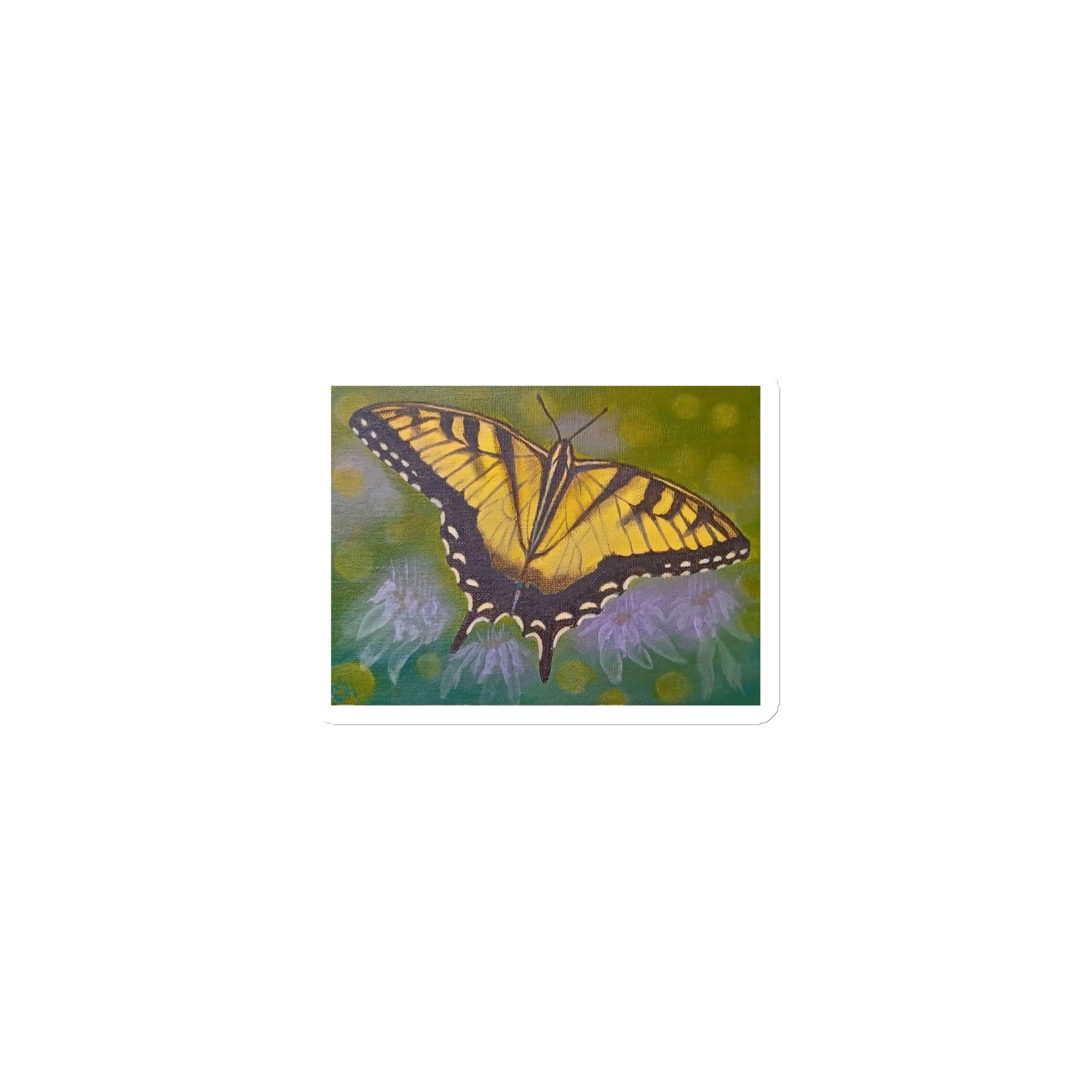 Transformation in Bloom Butterfly Magnet