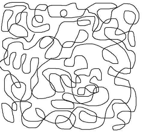 doodle, scribble, trace, free form