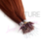 Nano Ring Hair Extensions colour 33 close up