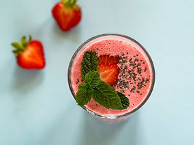 Batido de fresa
