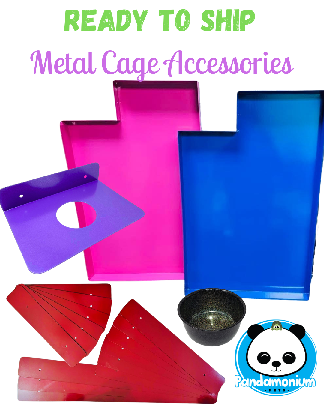 READY TO SHIP Metal Cage Accessories