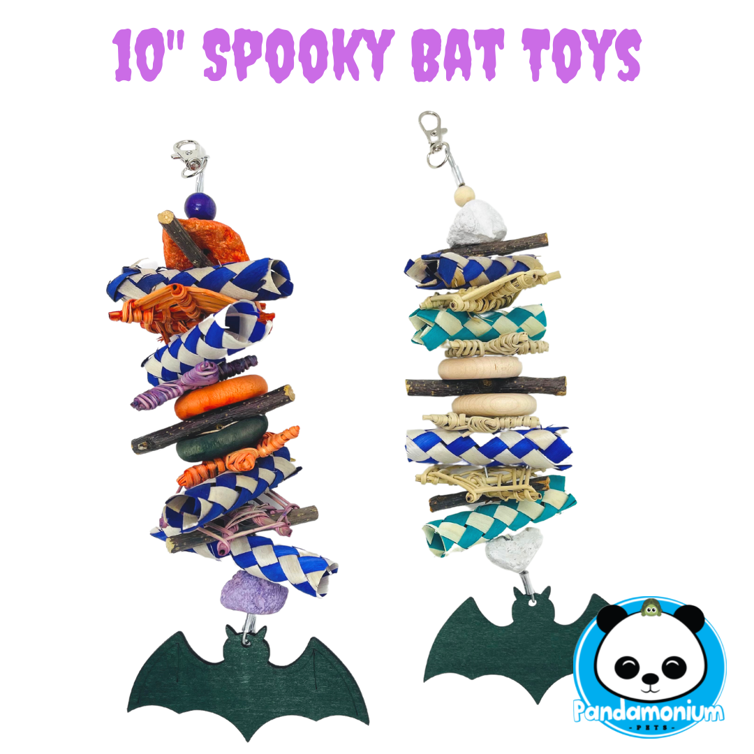 10" SPOOKY Bat Toys