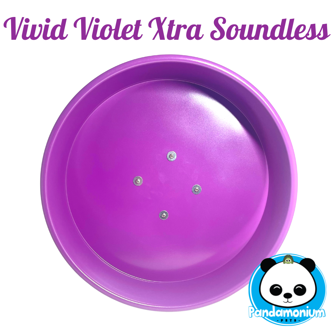 Vivid Violet XTRA Soundless Spinner- Xtremely LIGHT! Pandamonium Pets