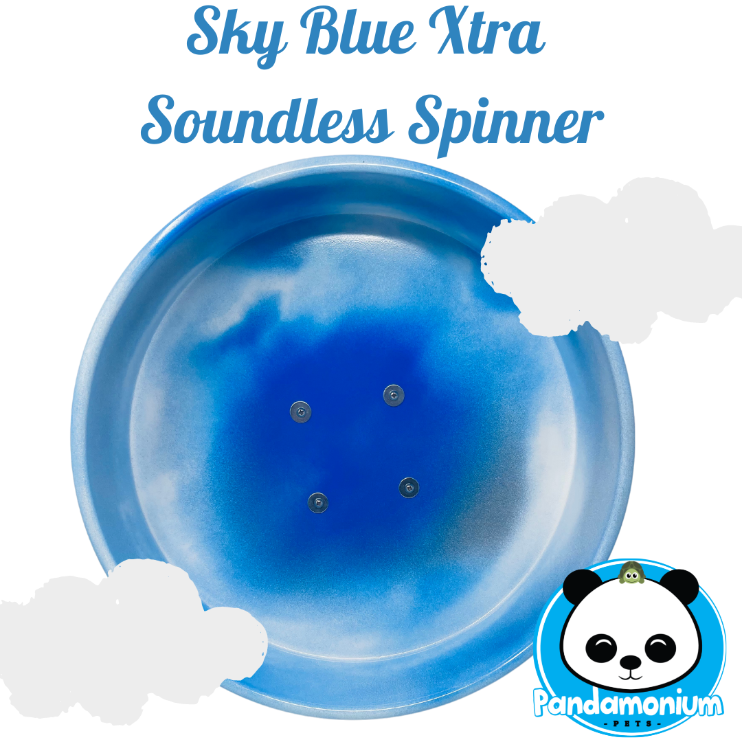 Sky Blue XTRA Soundless Spinner- Xtremely LIGHT! Pandaonium Pets ori