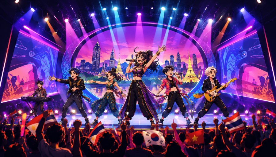 hollywood.cloud Eurovision Song Contest Asia
