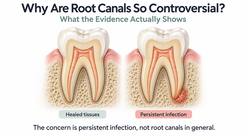 Why Are Root Canals So Controversial? What the Evidence Actually Shows