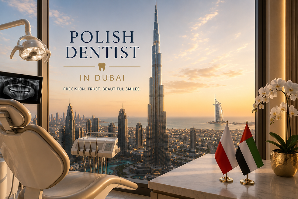 Polski dentysta w Dubaju - kilka słów od lekarza, który przeszedł tę samą drogę co Ty