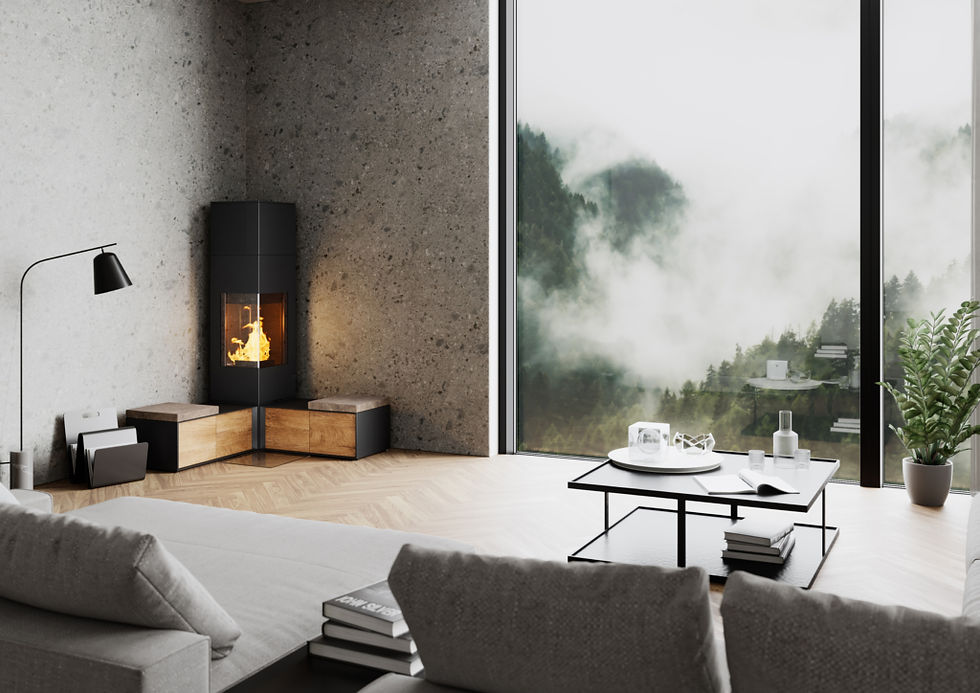 Thumbnail: Wood Stove - CONNECT WOOD Rika