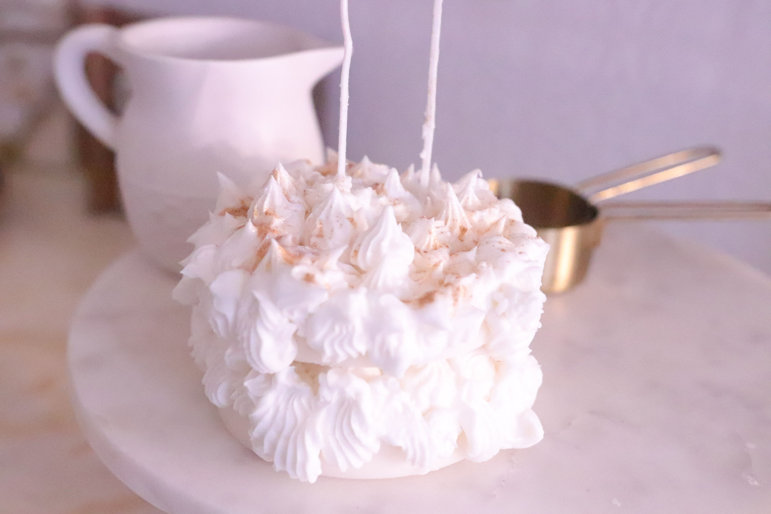 Carnival Cake Candle