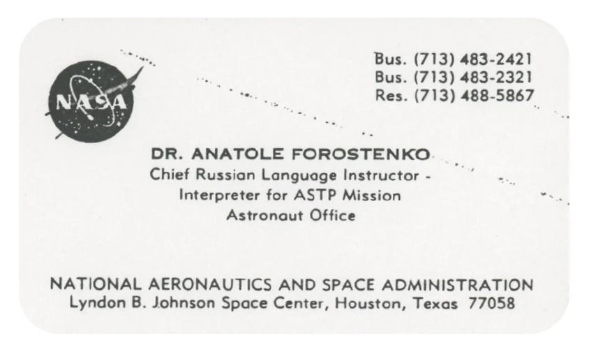 Thumbnail: ASTP Flight Plan and Checklists (From Collection of Anatole Forostenko)