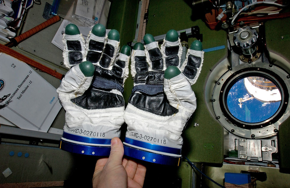 Thumbnail: Flown Sokol GP-7S Glove (Soyuz TMA-9 / ISS-14), Ex Mikhail Tyurin